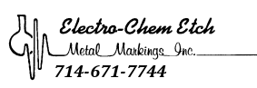 Electrochemical Etching products